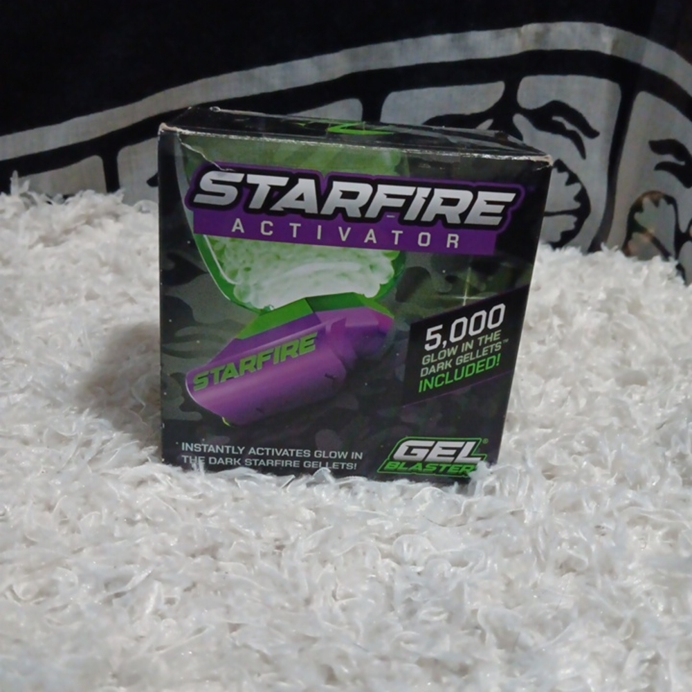 2x Gel Blaster Starfire Glow-in-the-Dark  Gellet Activator & 5,000 Gellets Each